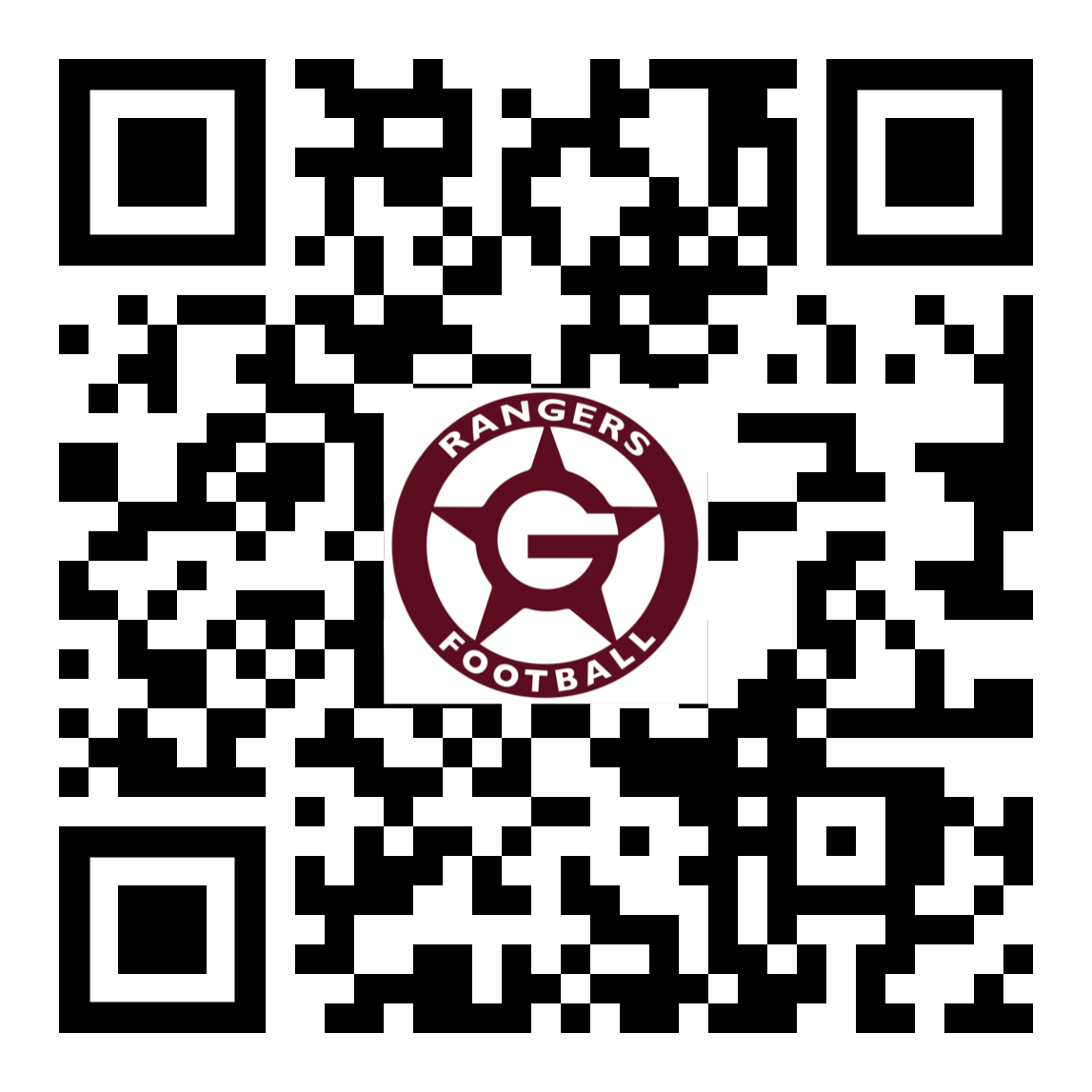 Donate to Greely Football Today QR Code