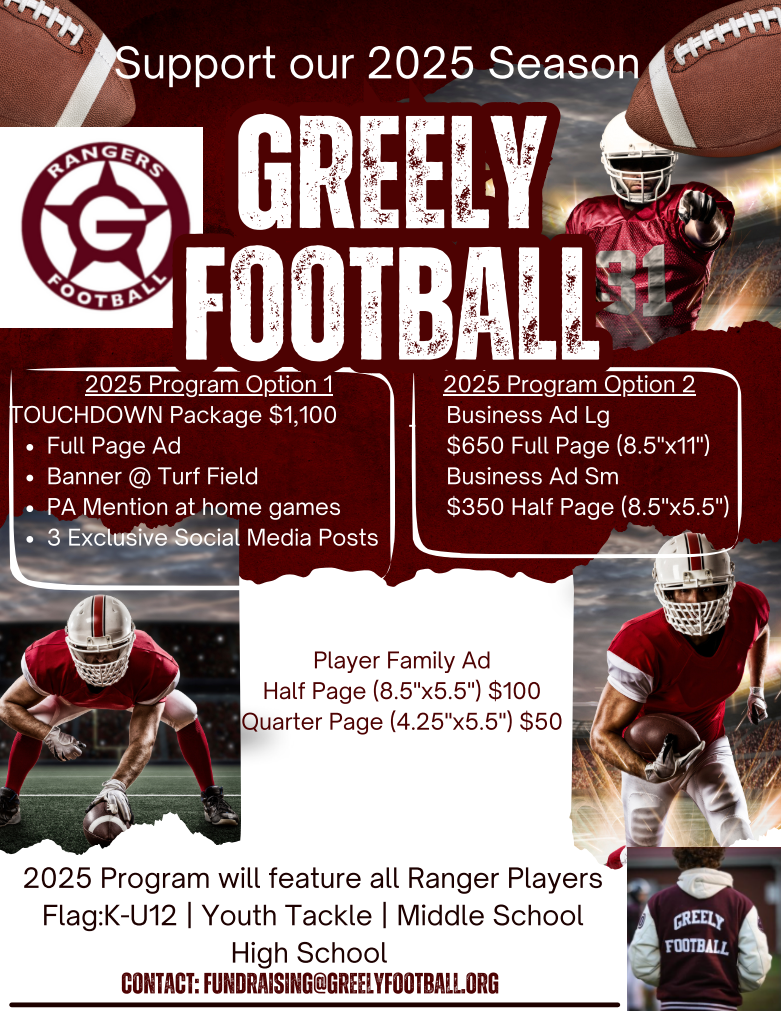Greely Football Program Flyer 2025-WEB